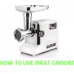 Used meat grinder